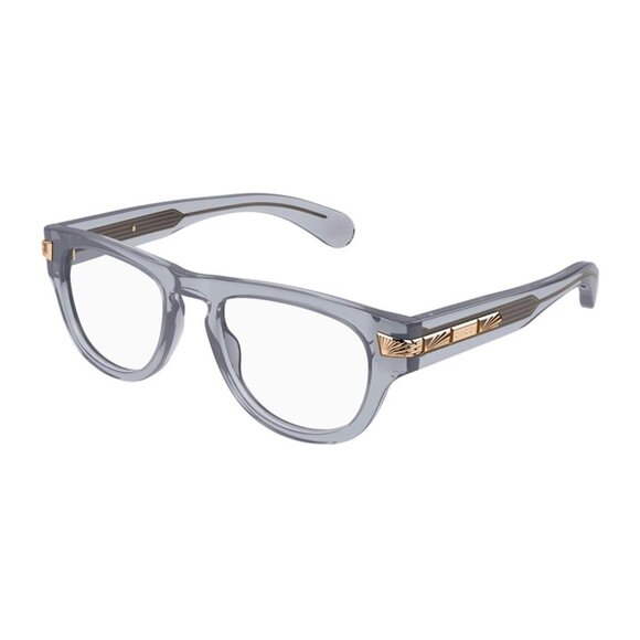 NEW GUCCI EYEGLASSES GUCCI GG1519O 003 GREY EYEWEAR - Picture 1 of 4